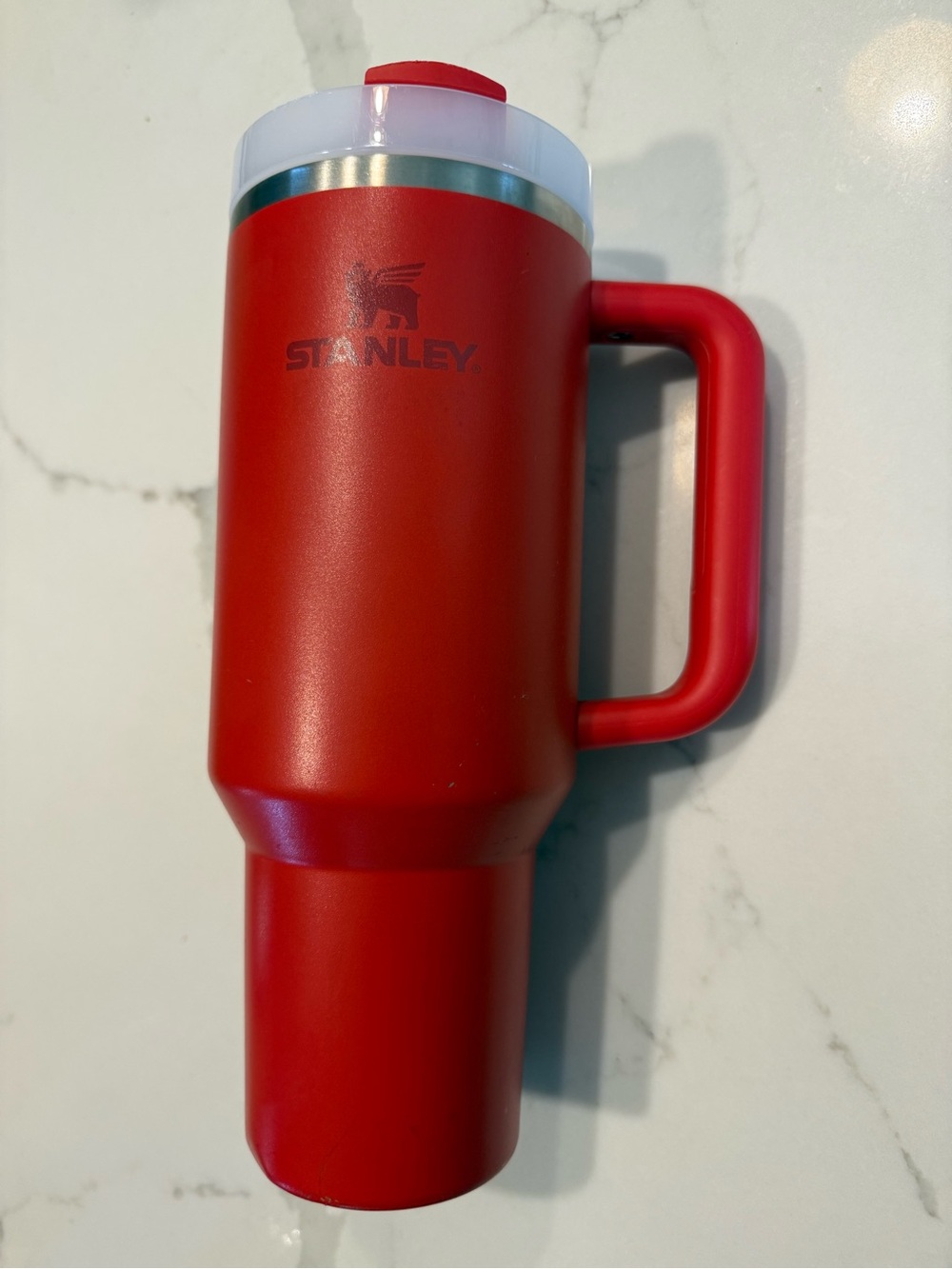 Stanley Red 40oz Insulated Water Bottle with Logo